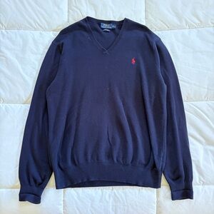 Navy Polo Ralph Lauren Sweater Size Medium